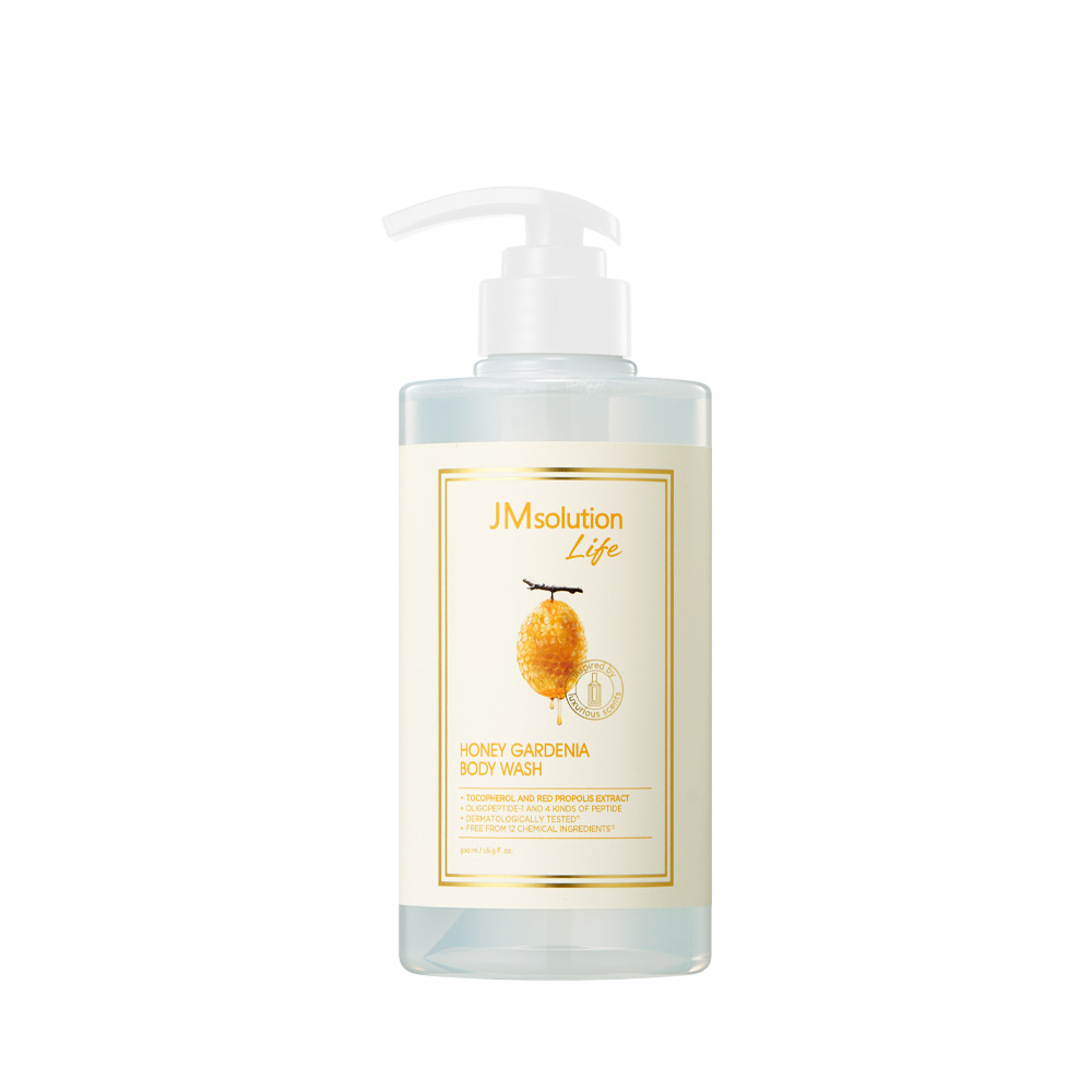 JM SOLUTION LIFE HONEY GARDENIA BODY WASH Гель для душа питательный 500мл