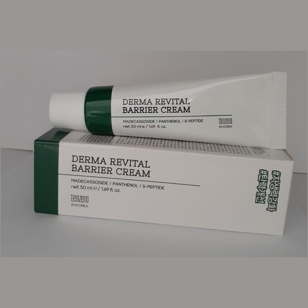 TENZERO DERMA REVITAL BARRIER CREAM Укрепляющий восстанавливающий крем для лица 50мл