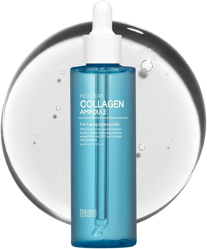 TENZERO MOISTURE COLLAGEN AMPOULE 110ml Увлажняющая сыворотка для лица с коллагеном 110мл