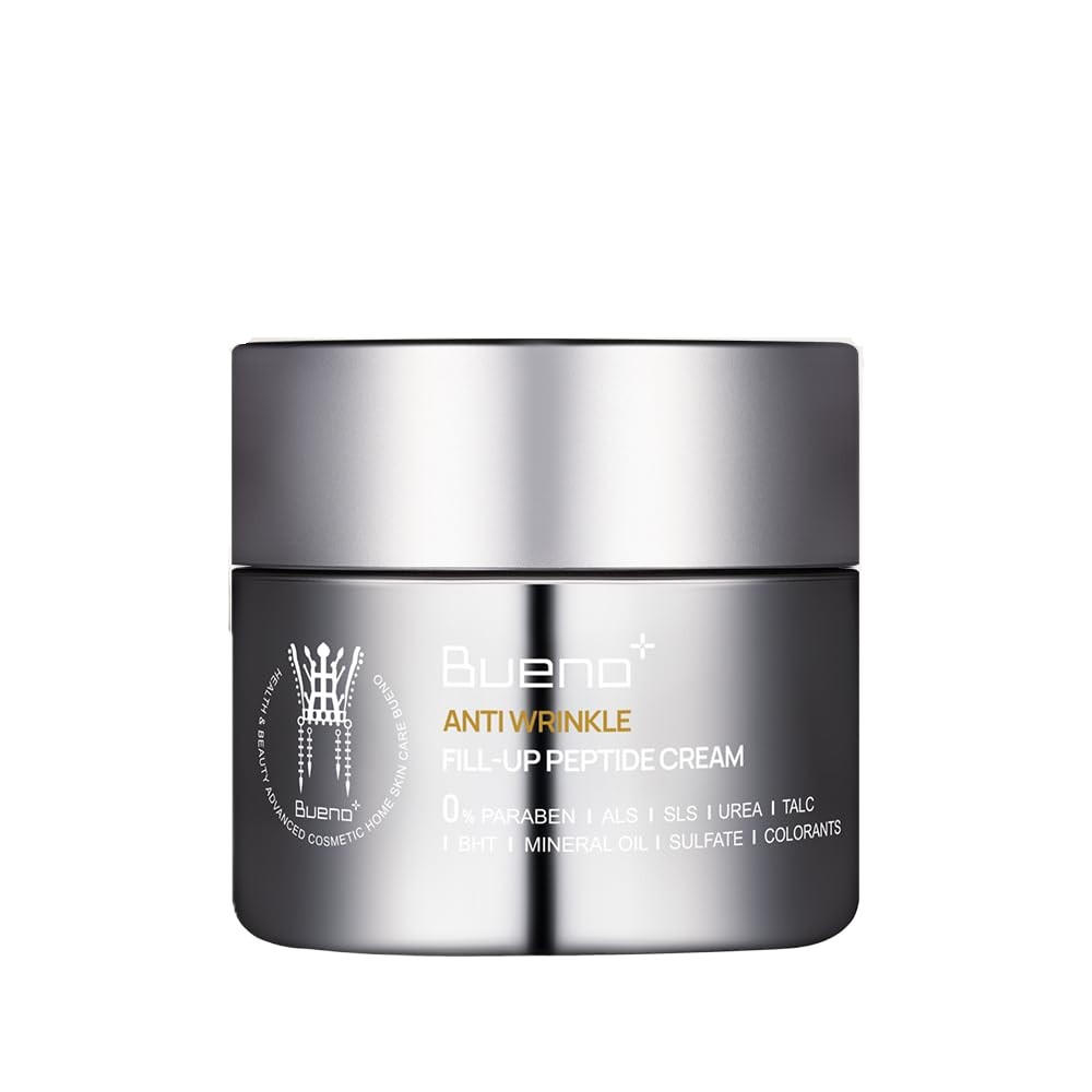 BUENO ANTI WRINKLE FILL-UP PEPTIDE CREAM Омолаживающий крем для лица с пептидами 80гр