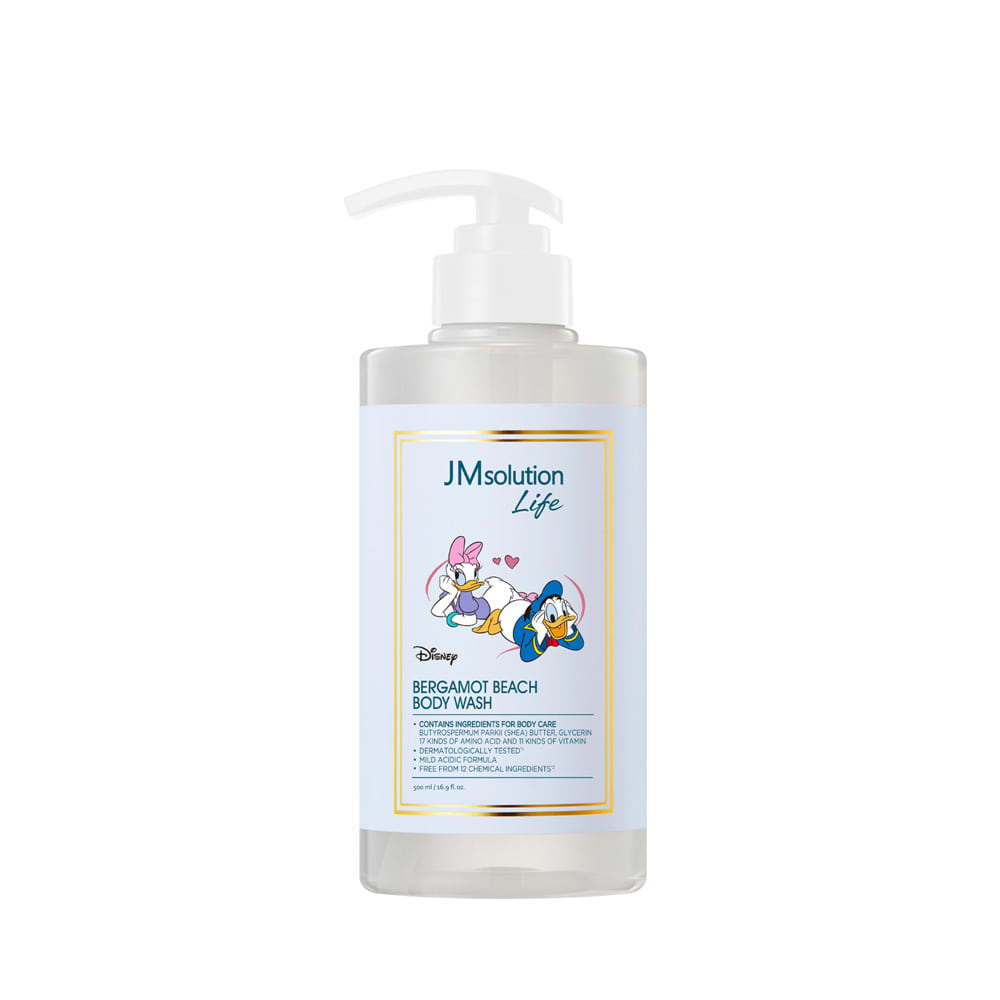 JM SOLUTION LIFE DISNEY BERGAMOT BEACH BODY WASH Гель для душа с экстрактом бергамота 500мл