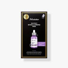 JM SOLUTION THE EFFECT RETINOL & FIRMING MASK Тканевая маска с ретинолом 24мл