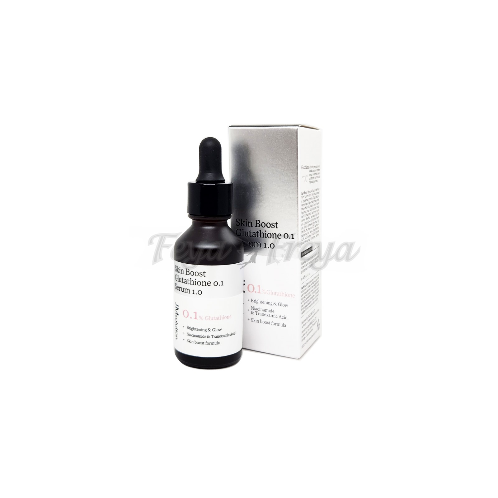 JM SOLUTION SKIN BOOST GLUTATHIONE 0.1 SERUM 1 Антиоксидантная сыворотка для лица с глутатионом 30мл