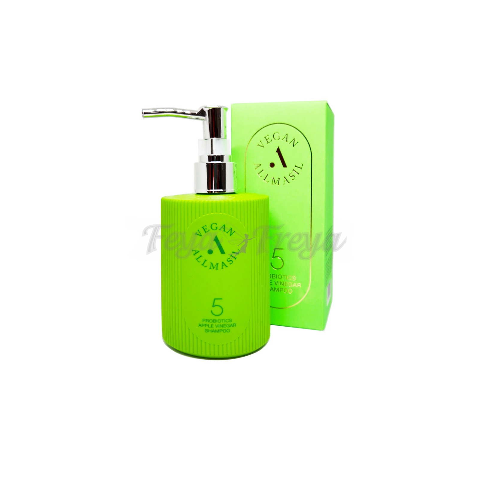 ALLMASIL 5 PROBIOTICS APPLE VINEGAR SHAMPOO Шампунь против перхоти с яблочным уксусом 300мл