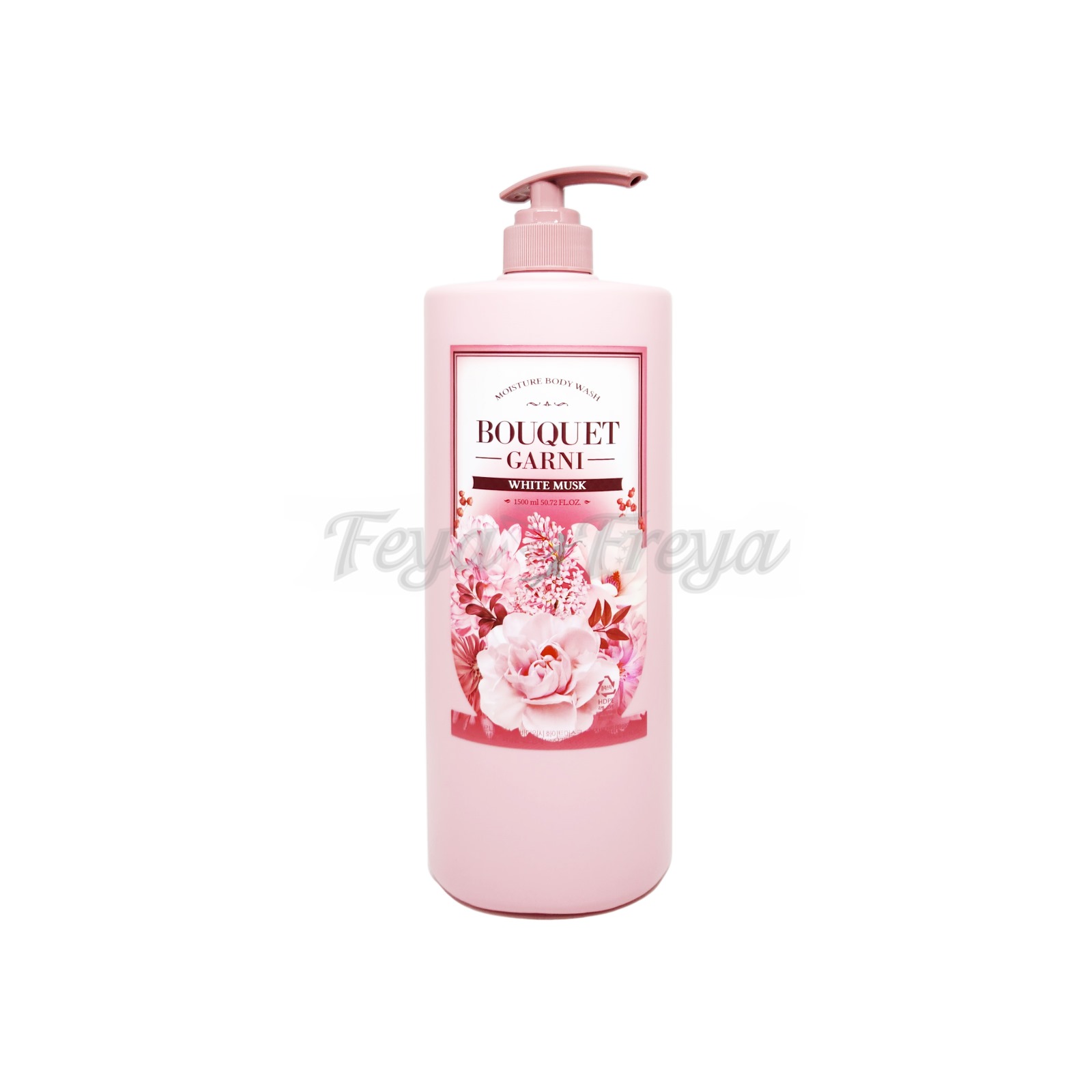 BOUQUET GARNI MOISTURE BODY WASH WHITE MUSK Увлажняющий гель для душа "Белый мускус" 1500мл