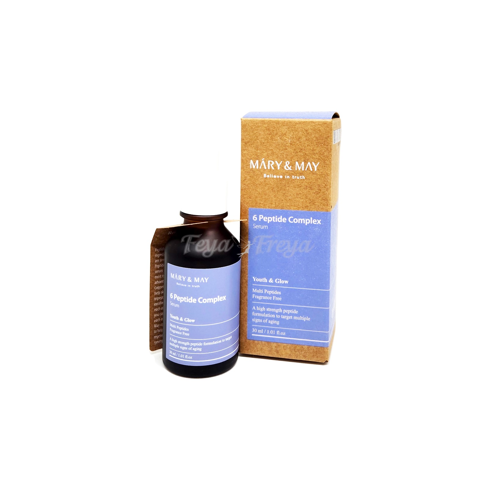 MARY & MAY 6 PEPTIDE COMPLEX SERUM Сыворотка с пептидным комплексом 30мл