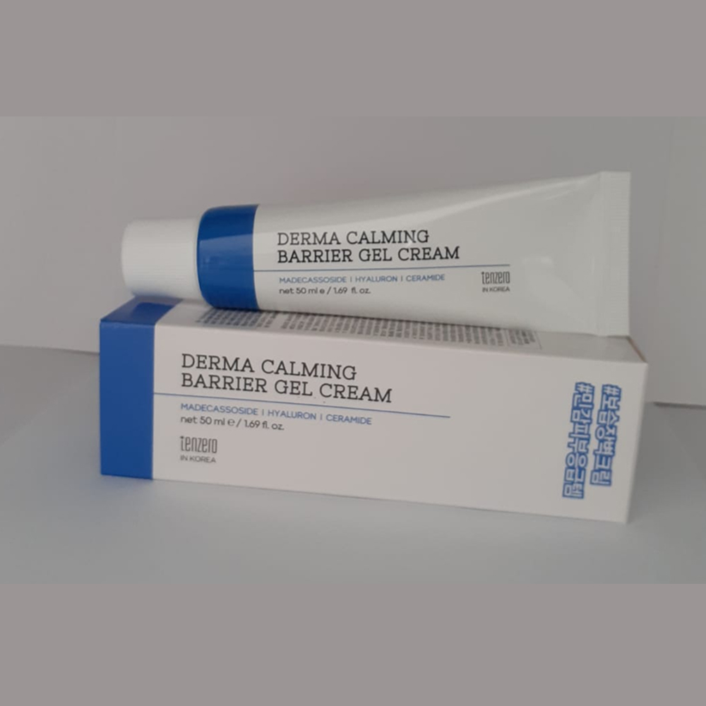 TENZERO DERMA CALMING BARRIER CREAM Укрепляющий успокаивающий крем для лица 50мл