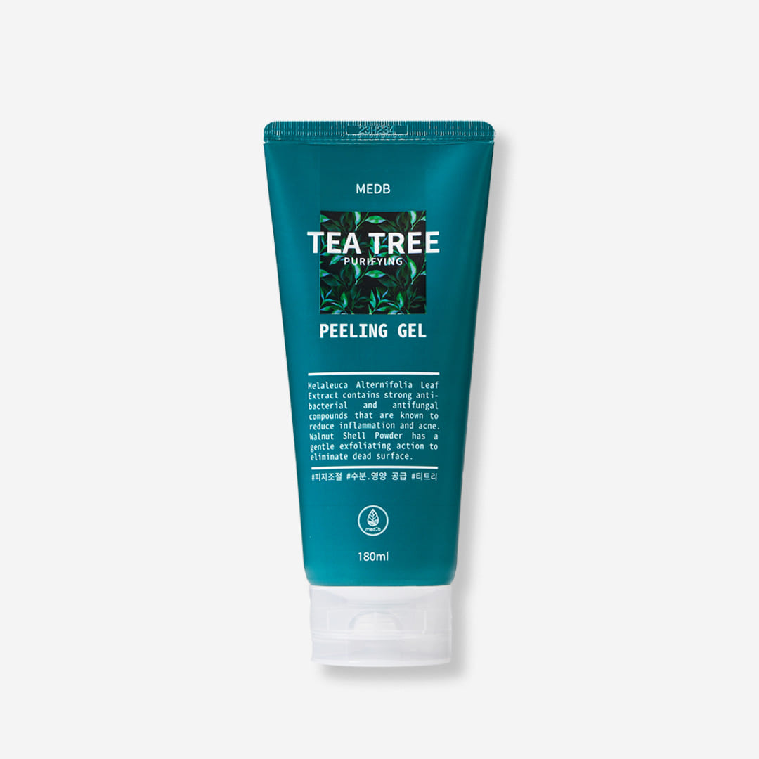 MEDB TEA TREE PURIFYING PEELING GEL Гель-скатка с чайным деревом 180мл
