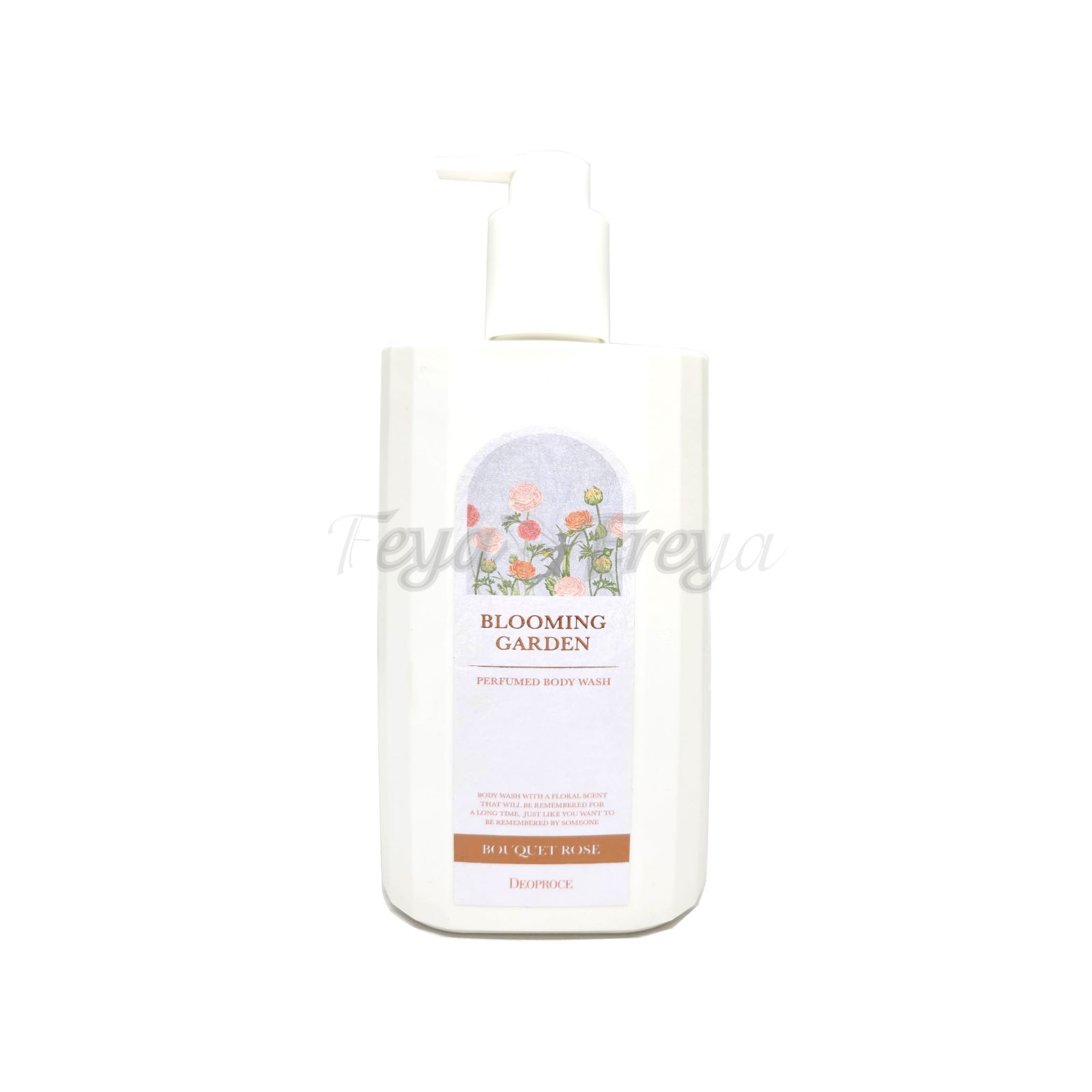 DEOPROCE BLOOMING GARDEN PERFUMED BODY WASH BOUQUET ROSE Парфюмированный гель для душа "Букет роз" 500г