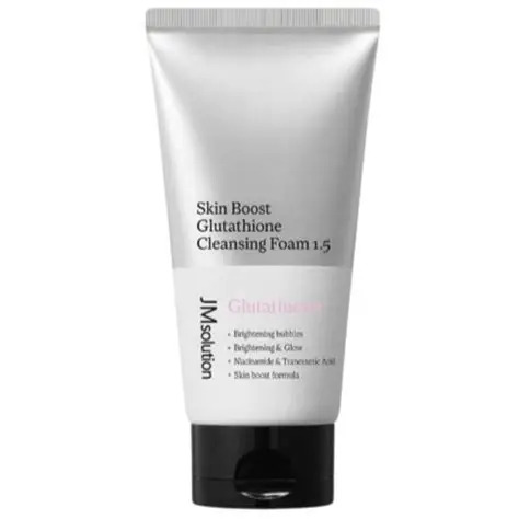 JM SOLUTION SKIN BOOST GLUTATHIONE CLEANSING FOAM 1.5 Пенка для умывания с глутатионом 150ml