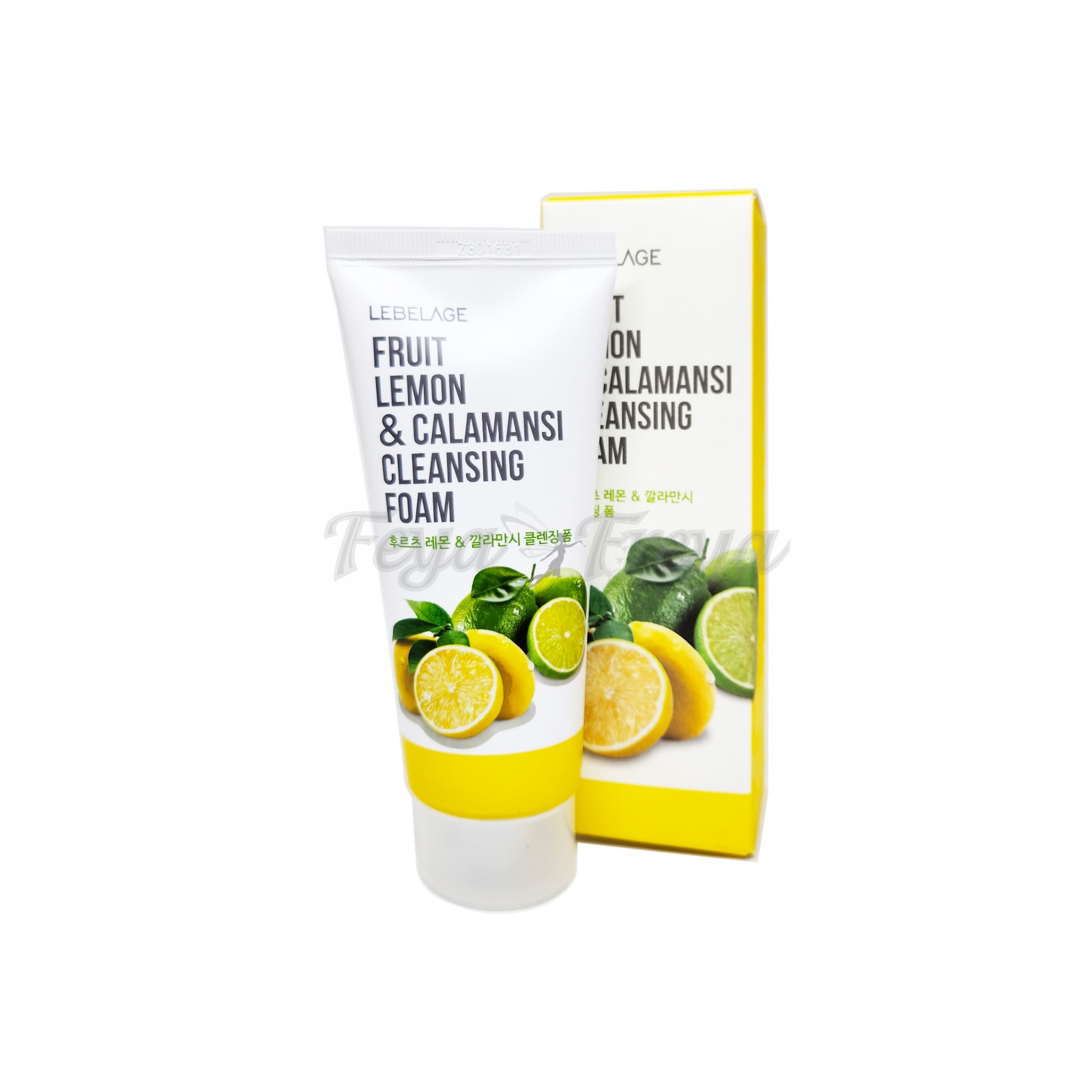 LEBELAGE FRUIT LEMON & CALAMANSI CLEANSING FOAM Очищающая пенка с лимоном и экстрактом каламанси 100мл