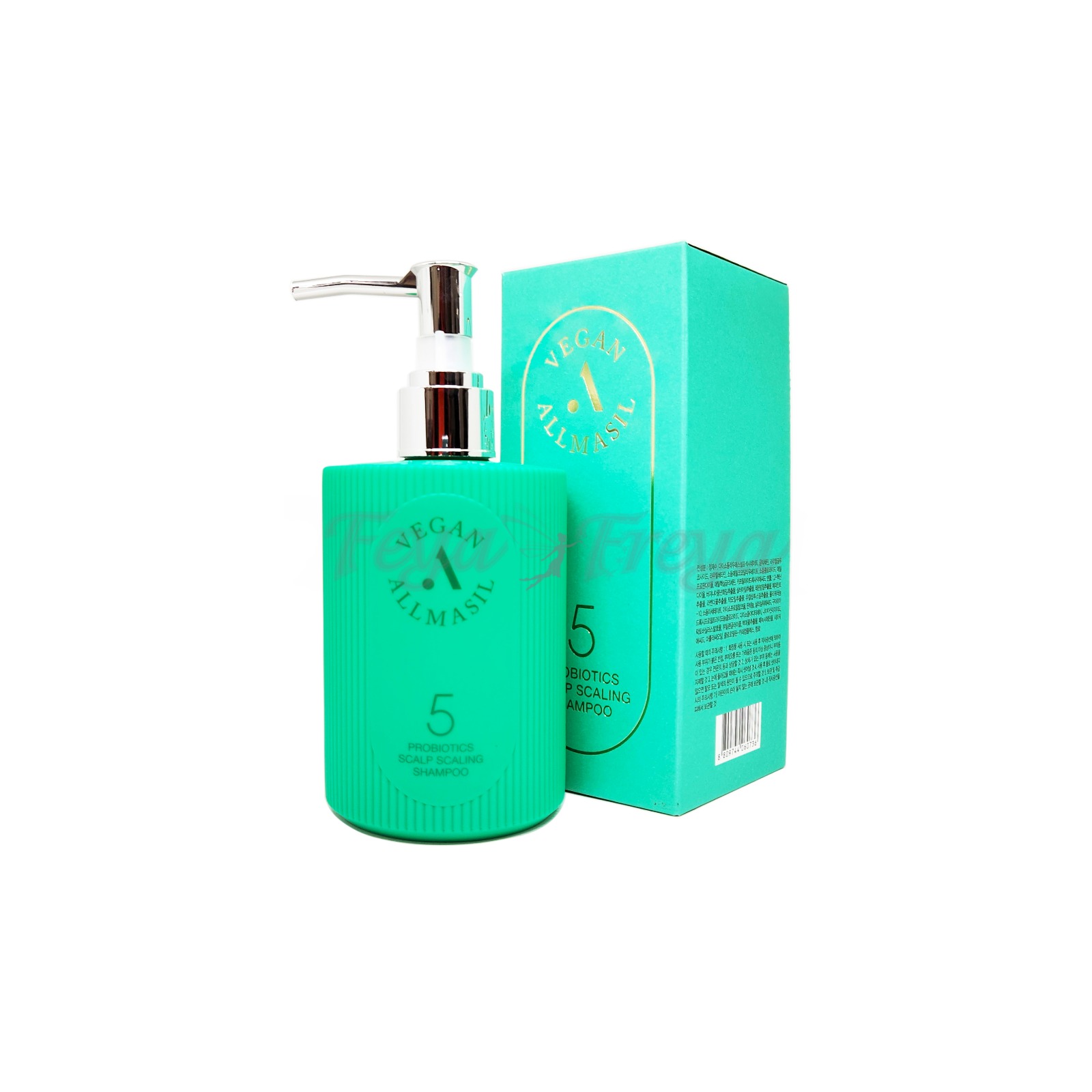 ALLMASIL 5 PROBIOTICS SCALP SCALING SHAMPOO Глубокоочищающий шампунь 300мл