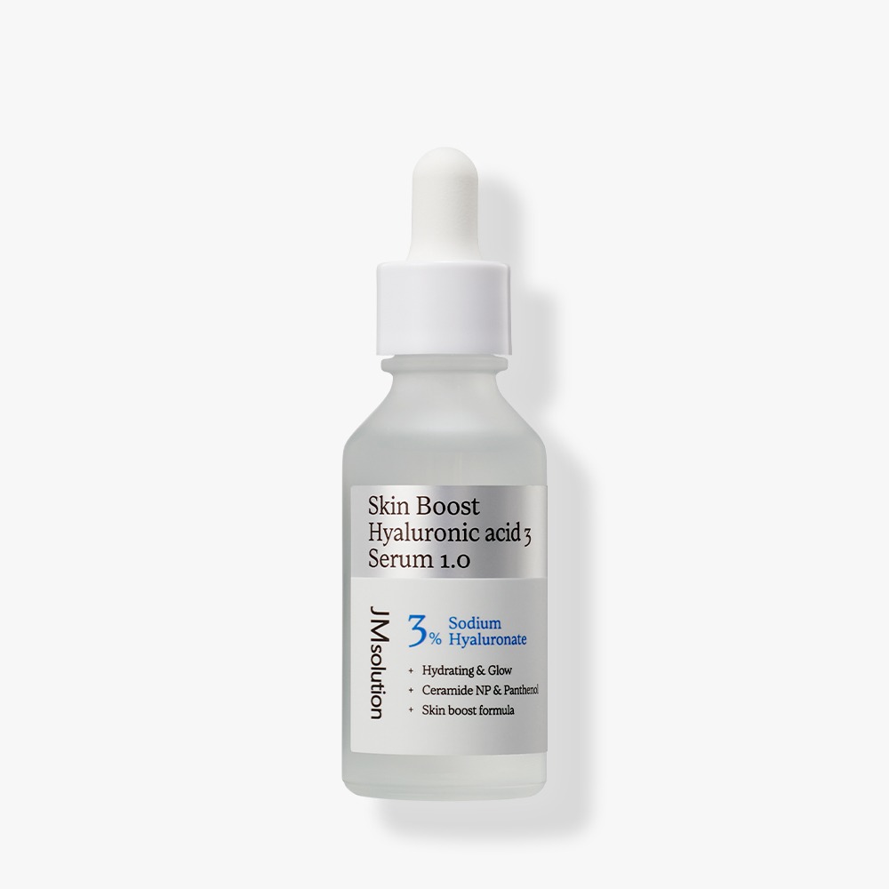 JM SOLUTION SKIN BOOST HYALURONIC ACID 3 SERUM 1.0 Увлажняющая сыворотка для лица с гиалуроновой кислотой 30мл