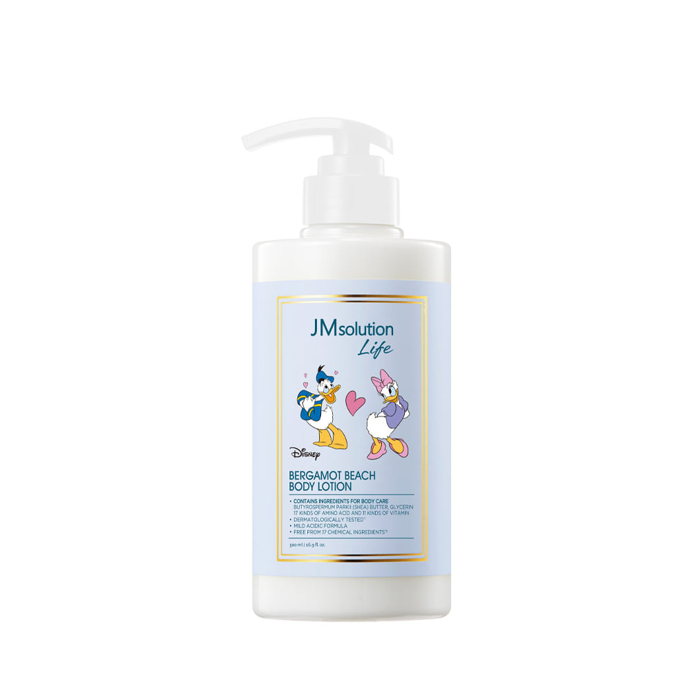 JM SOLUTION LIFE DISNEY BERGAMOT BEACH BODY LOTION Лосьон для тела с экстрактом бергамота 500мл