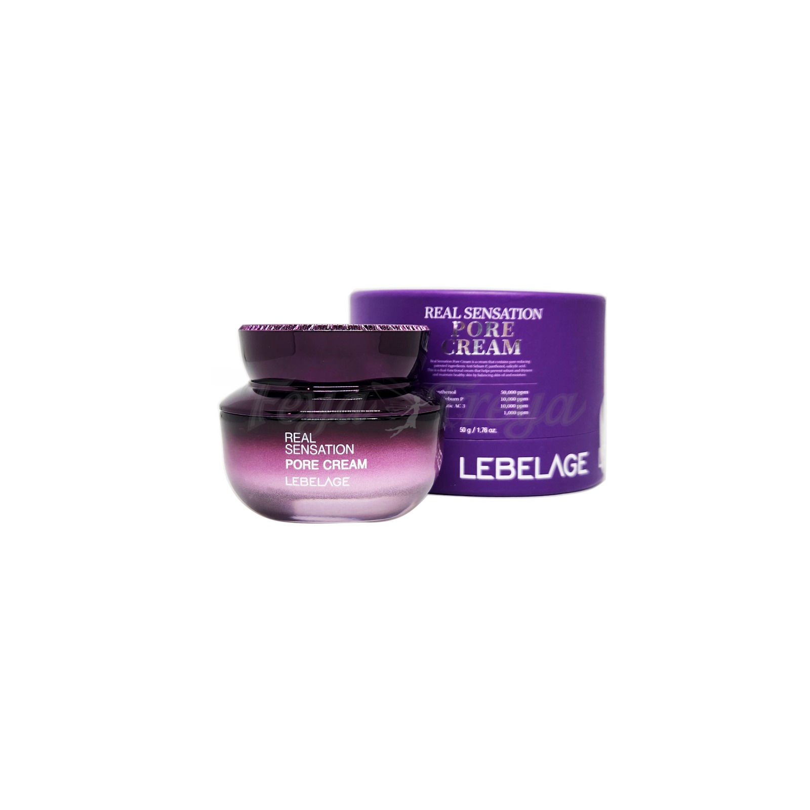 LEBELAGE REAL SENSATION PORE CREAM Крем для сужения пор 50гр