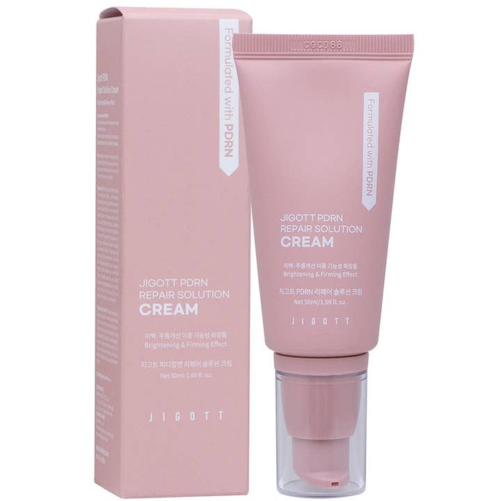 JIGOTT PDRN REPAIR SOLUTION CREAM Восстанавливающий крем для лица с PDRN 50мл