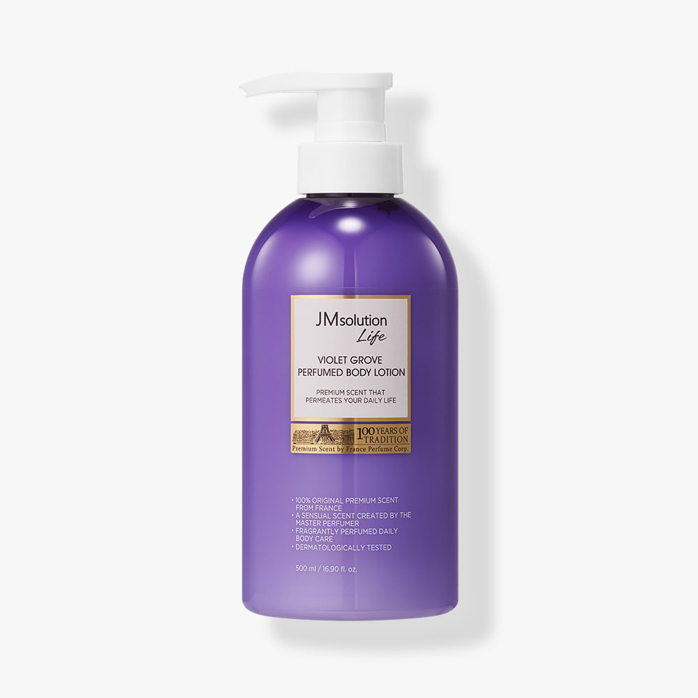 JM SOLUTION LIFE VIOLET GROVE PERFUMED BODY LOTION Парфюмированный лосьон для тела Лакрица, Пачули, Ваниль 500мл