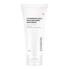 DEOPROCE UV DEFENCE DAILY FACE AND BODY SUN CREAM Солнцезащитный крем для лица и тела 300гр