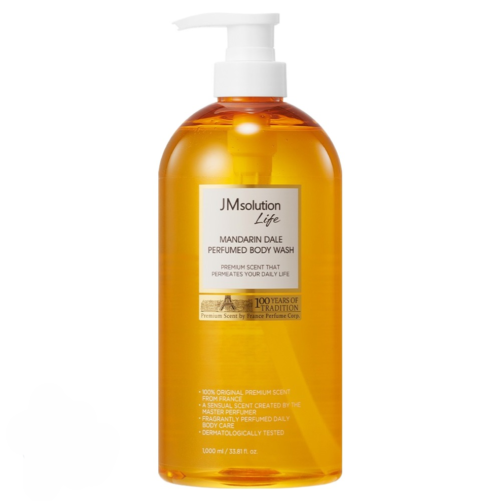 JM SOLUTION LIFE MANDARIN DALE PERFUMED BODY WASH Парфюмированный гель для душа Мандарин, Гардения, Пачули 1000мл