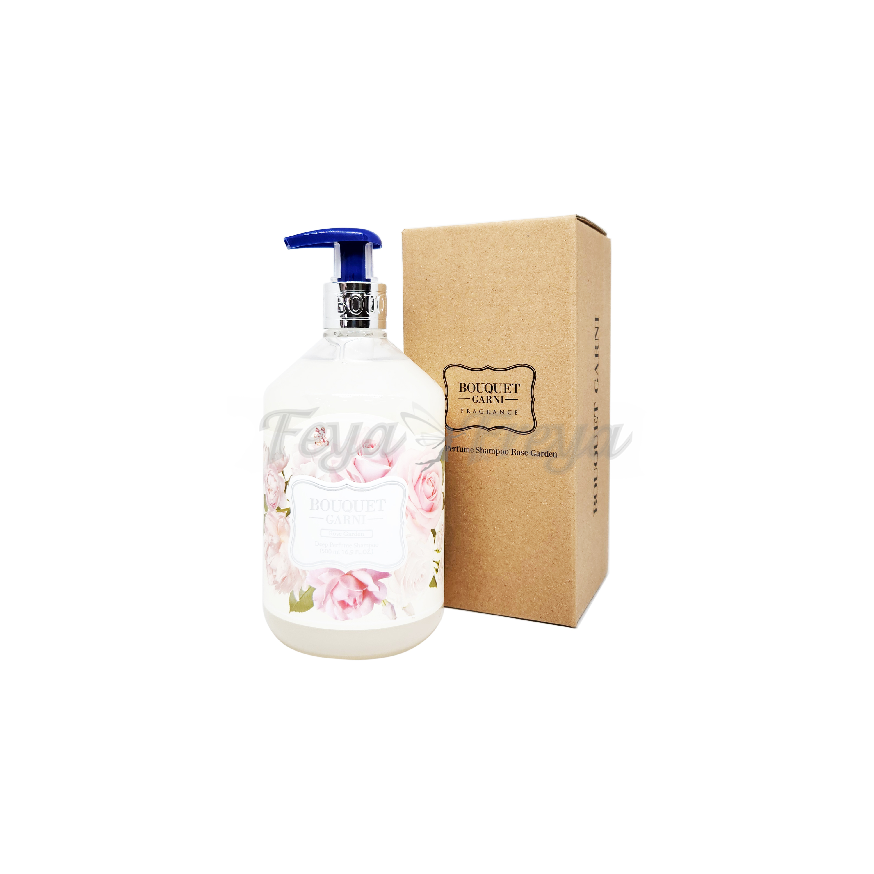 BOUQUET GARNI DEEP PERFUME SHAMPOO ROSE GARDEN Парфюмированный шампунь для волос "Розовый сад" 500мл