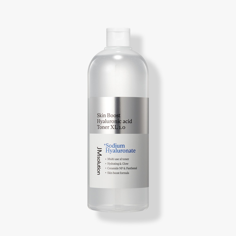 JM SOLUTION SKIN BOOST HYALURONIC ACID TONER XL 1.0 Увлажняющий тонер с гиалуроновой кислотой 600мл