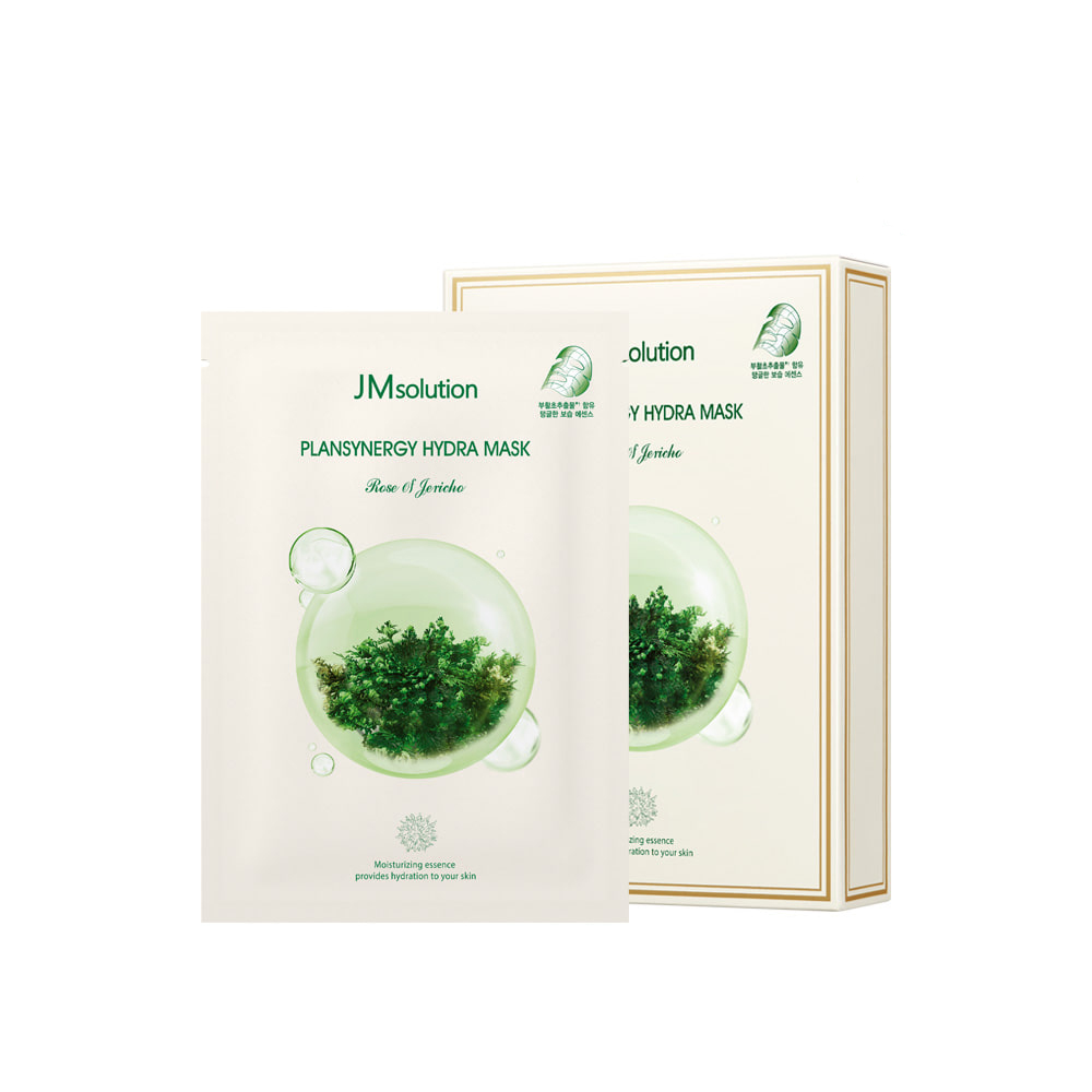 JM SOLUTION PLANSYNERGY HYDRA MASK ROSE OF JERICOУвлажняющая маска с экстрактом розы Иерихона30мл