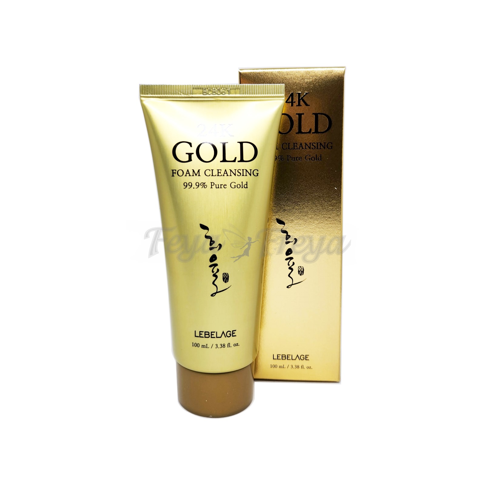 LEBELAGE HEEYUL 24K GOLD FOAM CLEANSING Пенка для умывания Хи Юль с 24К золотом 100мл