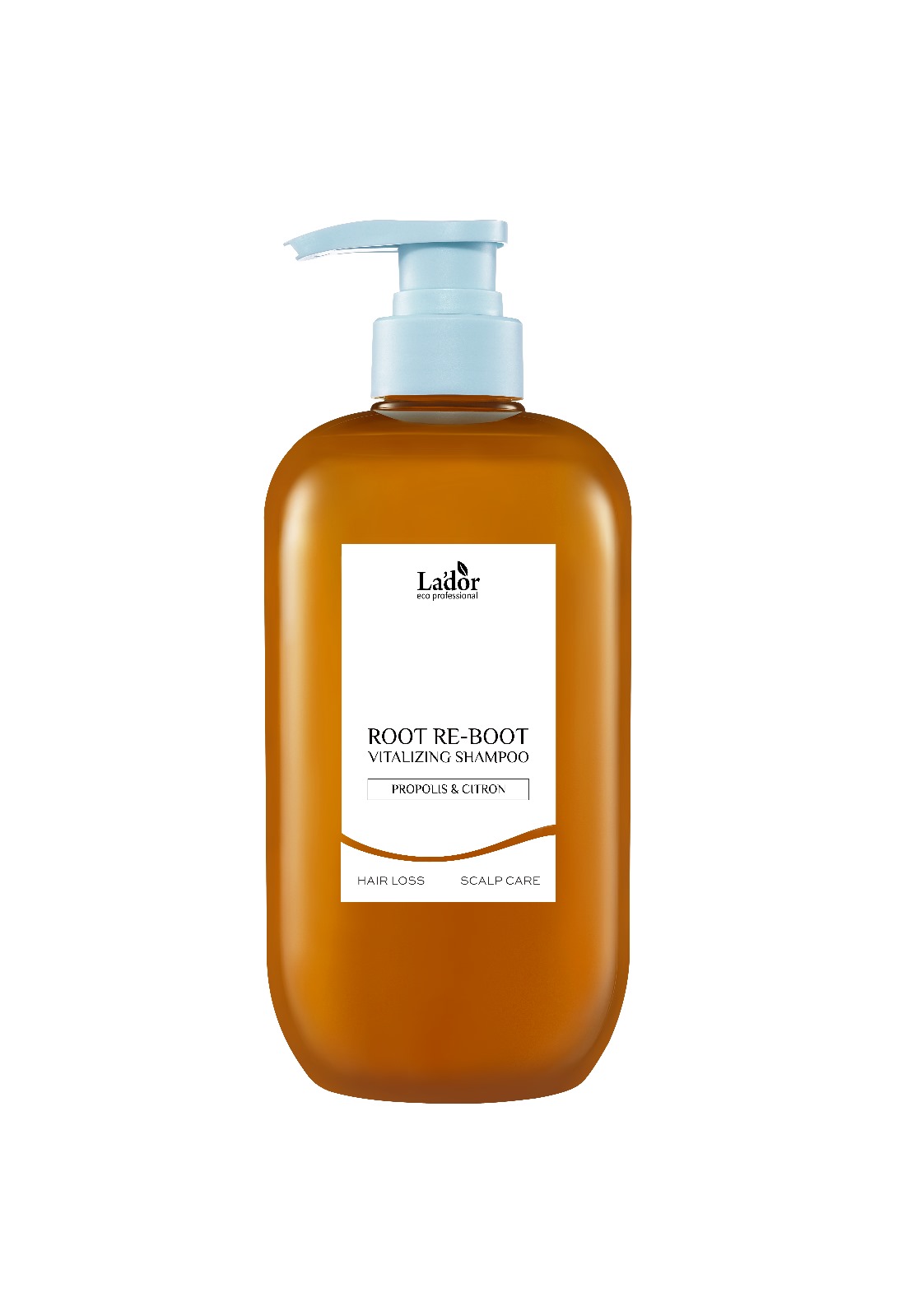LA'DOR ROOT RE-BOOT VITALIZING SHAMPOO PROPOLIS & CITRON Шампунь для волос с прополисом и цитроном 800мл