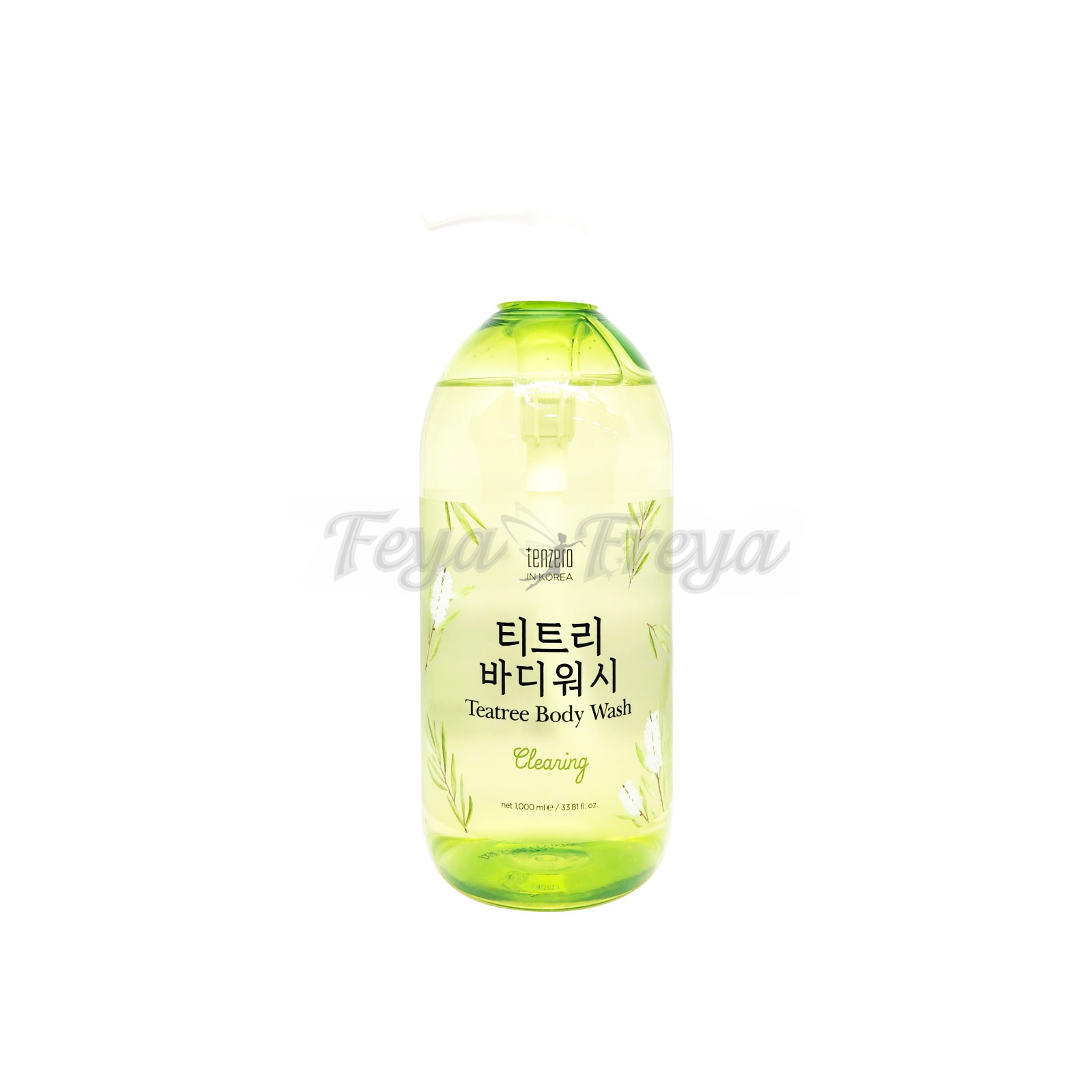 TENZERO CLEARING TEATREE BODY WASH  Гель для душа с экстактом чайного дерева для проблемной кожи 1000мл