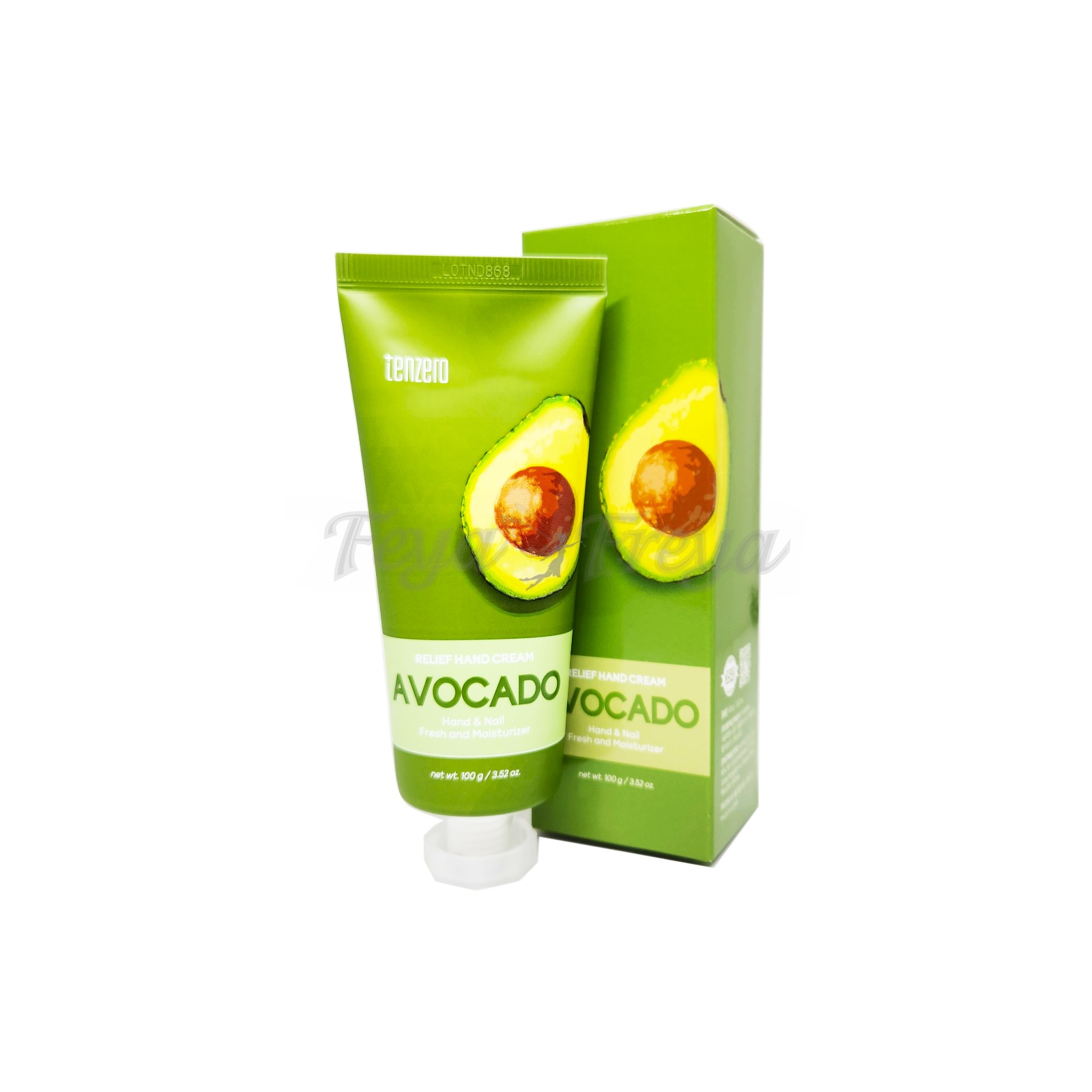 TENZERO RELIEF HAND CREAM AVOCADO Крем для рук с экстрактом авокадо 100гр