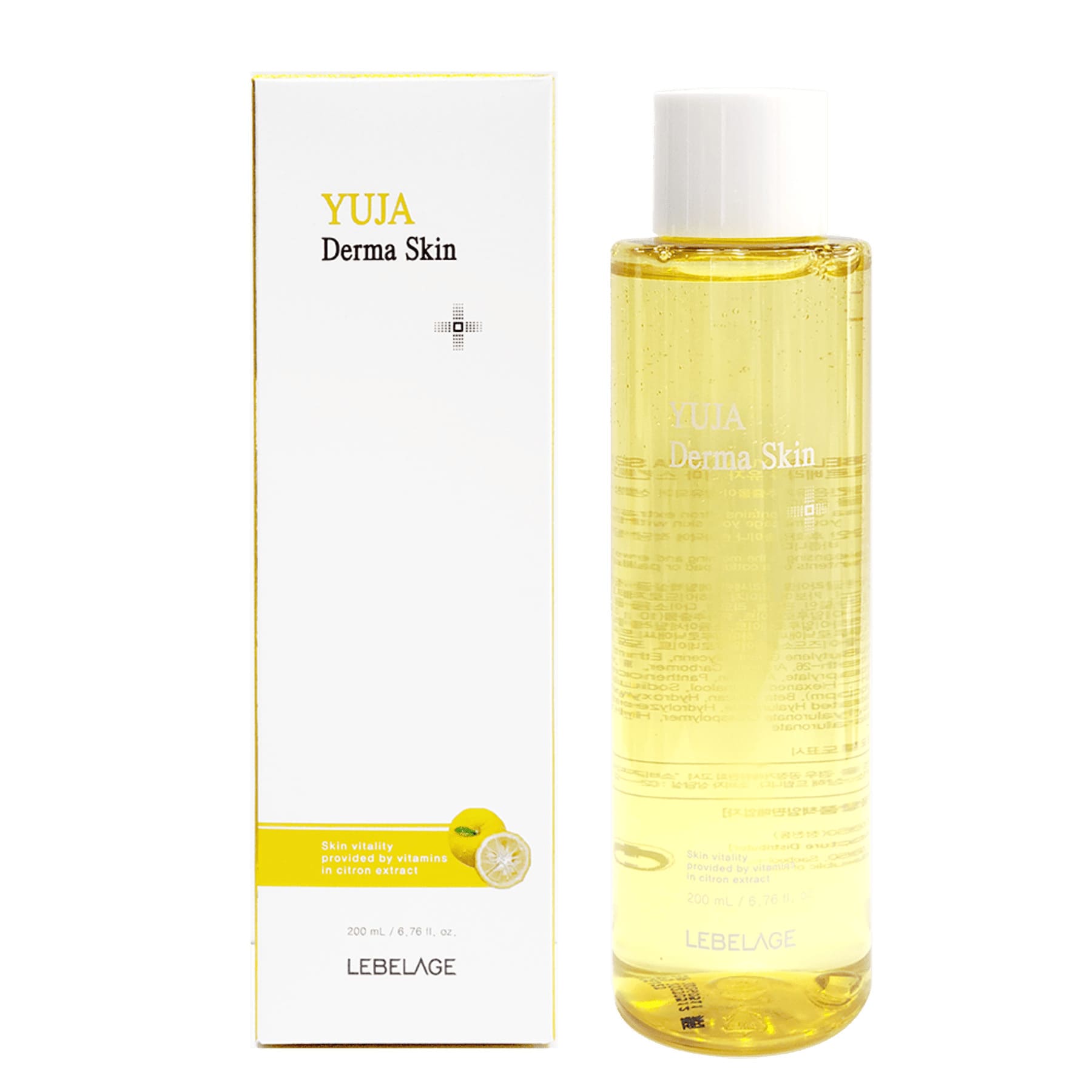 LEBELAGE YUJA DERMA SKIN Тонер с экстрактом юдзу 200мл
