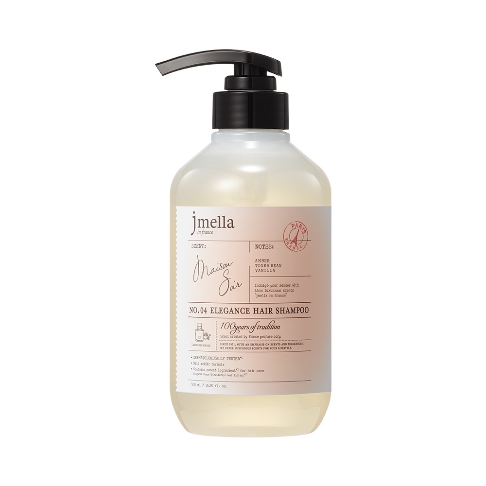 JMELLA IN FRANCE ELEGANCE MAISON SOIR SHAMPOO Парфюмированный шампунь "Амбра Ваниль" 500мл
