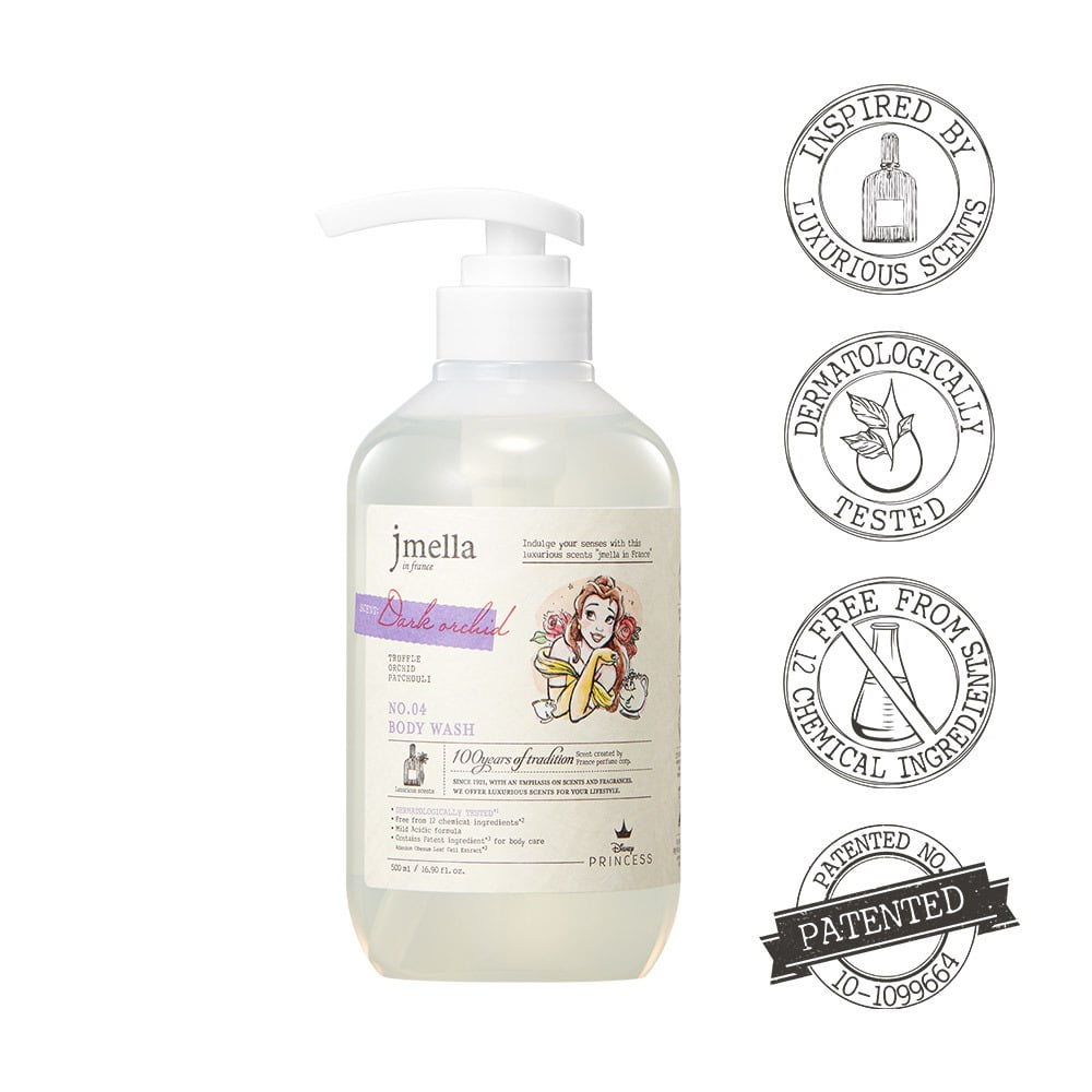 JMELLA IN FRANCE DISNEY DARK ORCHID BODY WASH Парфюмированный гель для душа "Темная орхидея" (Белла) 500мл