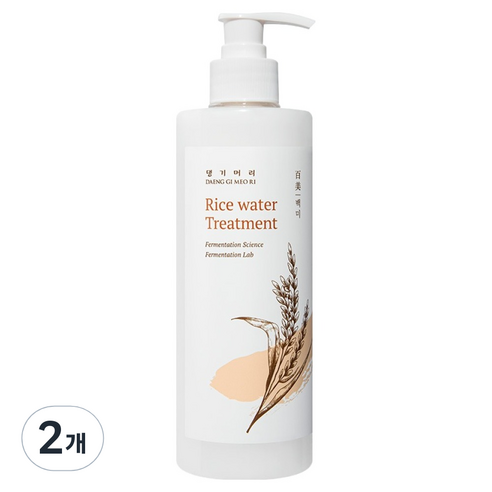 DAENG GI MEO RI RICE WATER TREATMENT Маска-бальзам для волос с рисовой водой 400мл