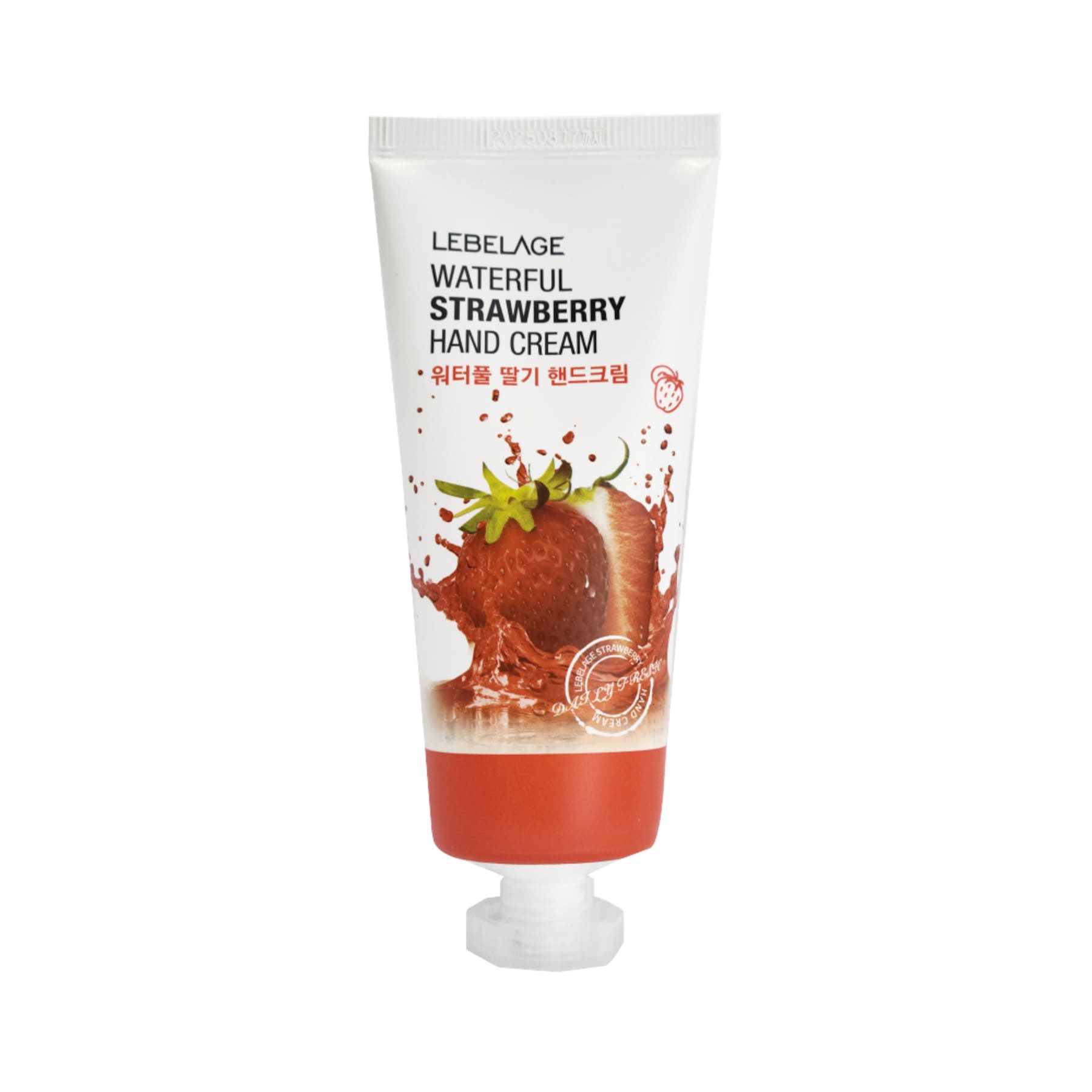 LEBELAGE WATERFUL STRAWBERRY HAND CREAM Увлажняющий крем для рук с экстрактом клубники 100мл