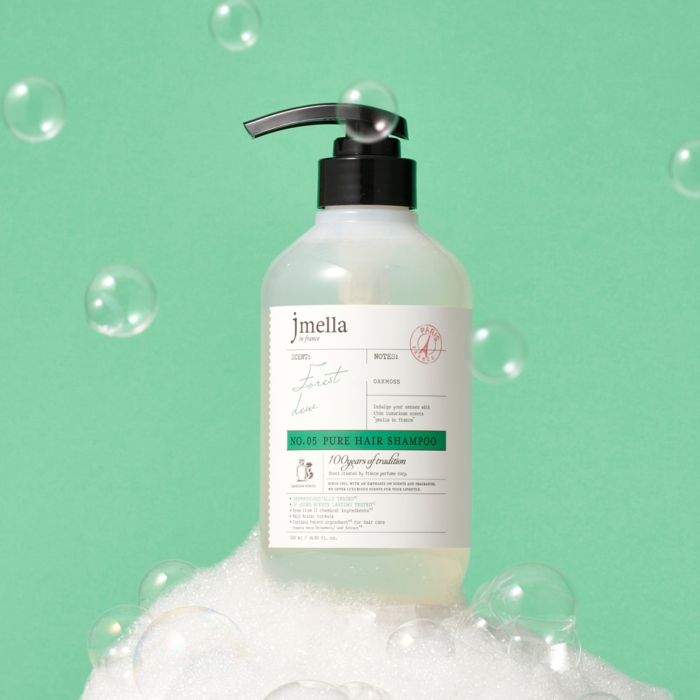 JMELLA IN FRANCE FOREST DEW HAIR SHAMPOO Парфюмированный шампунь для волос "Лесная роса" 500мл