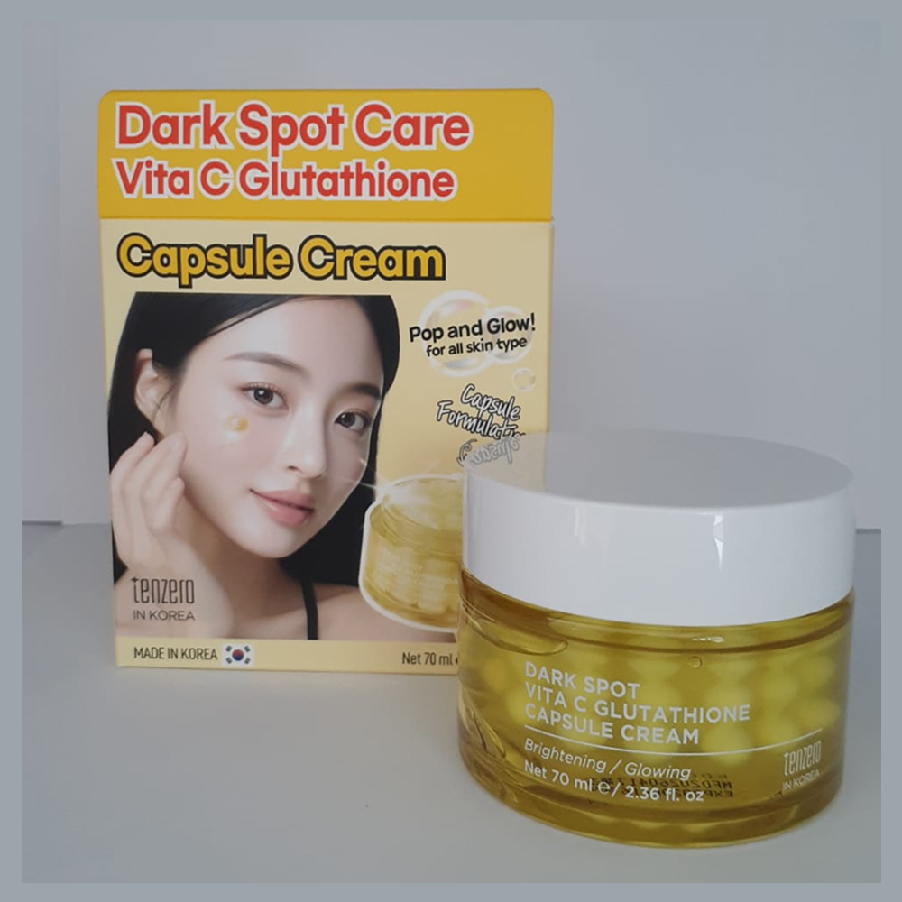 TENZERO VITA C GLUTATHIONE CAPSULE CREAM Крем для лица с витамином С и глутатионом 70мл