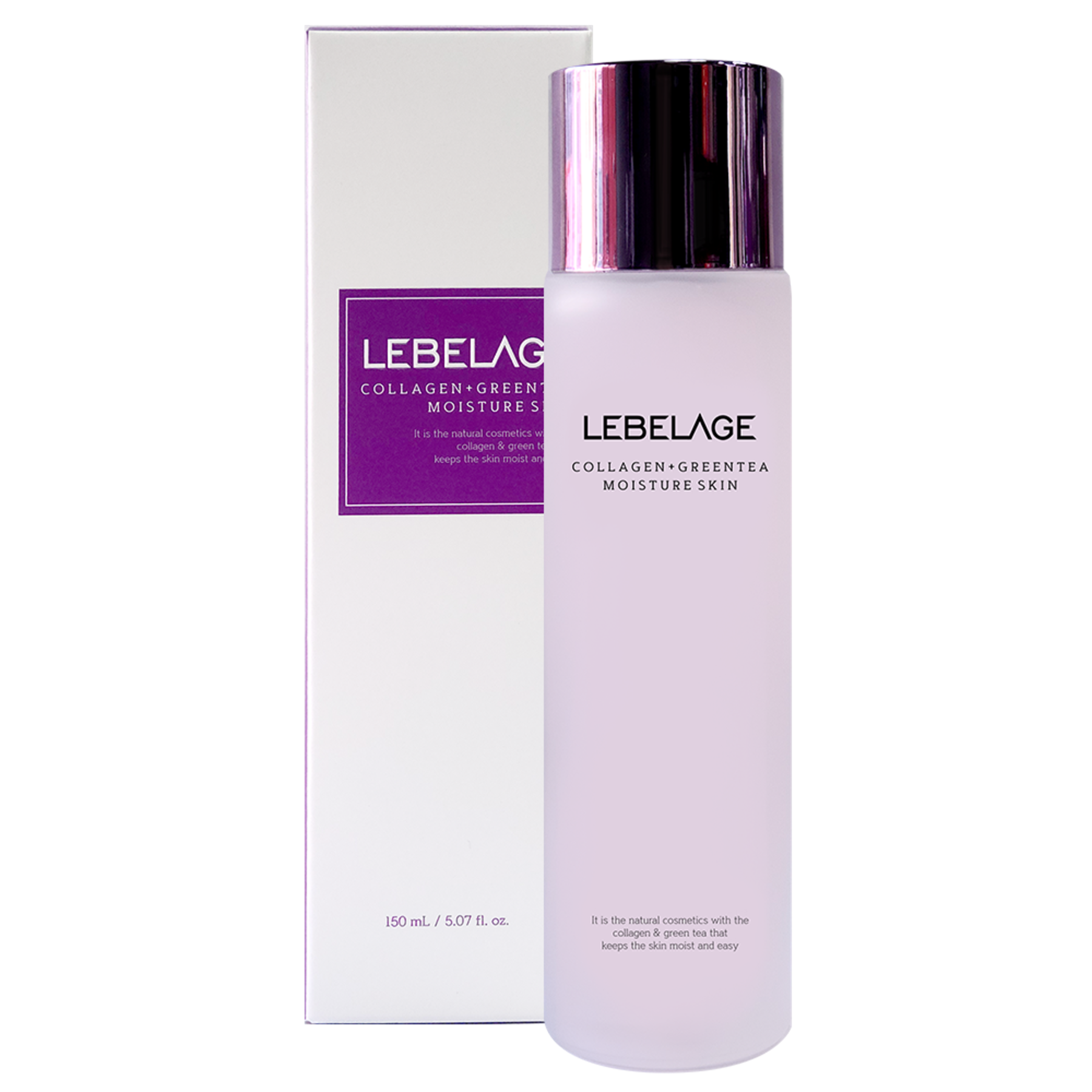 LEBELAGE COLLAGEN + GREEN TEA MOISTURE SKIN 150мл Тонер для ухода за кожей лица