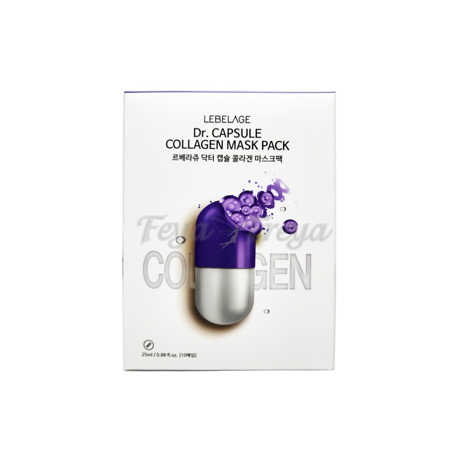 LEBELAGE Dr. CAPSULE COLLAGEN MASK PACK Капсульная маска с коллагеном 25мл*10шт