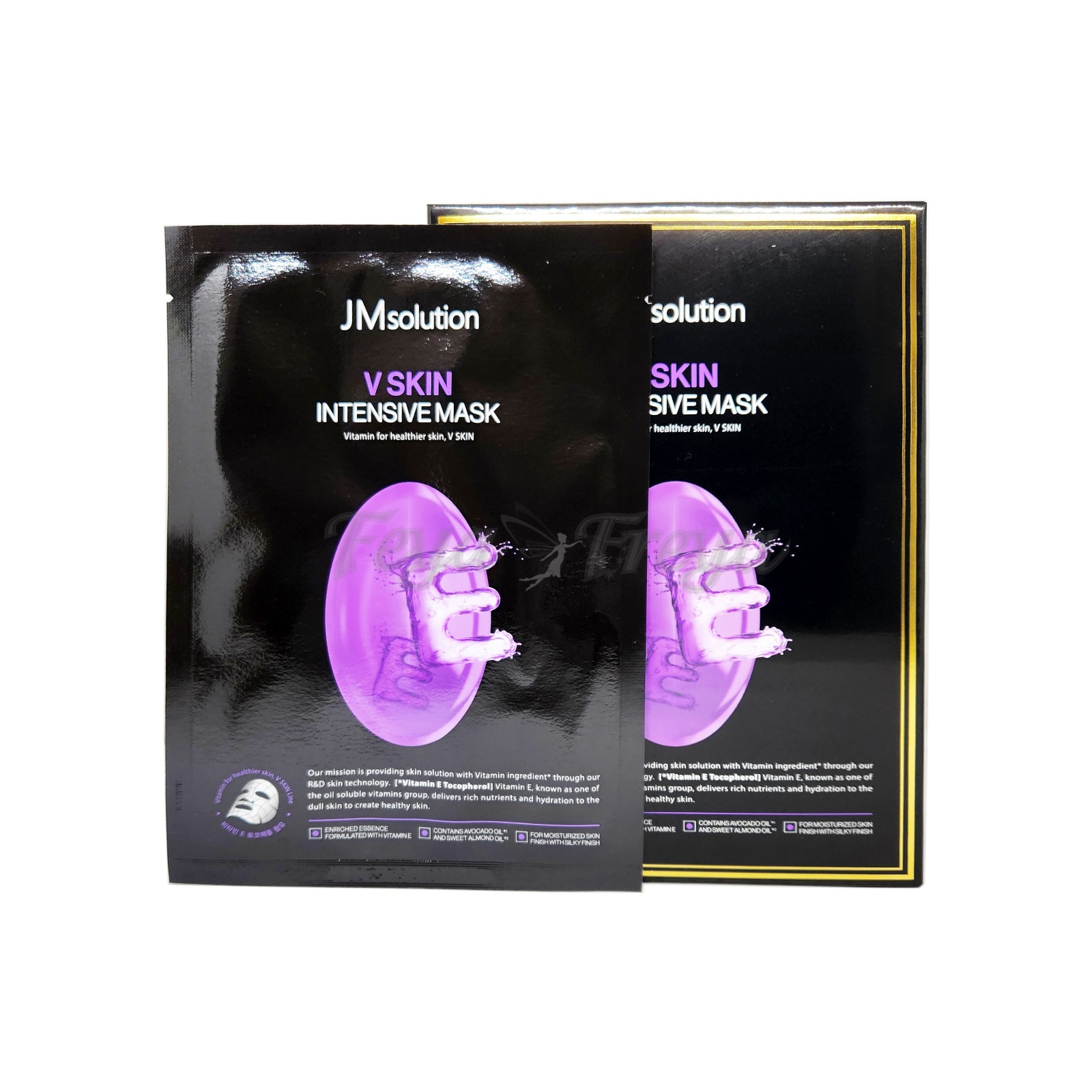 JM SOLUTION V SKIN INTENSIVE MASK VITAMIN E Тканевая маска с витамином Е 30мл
