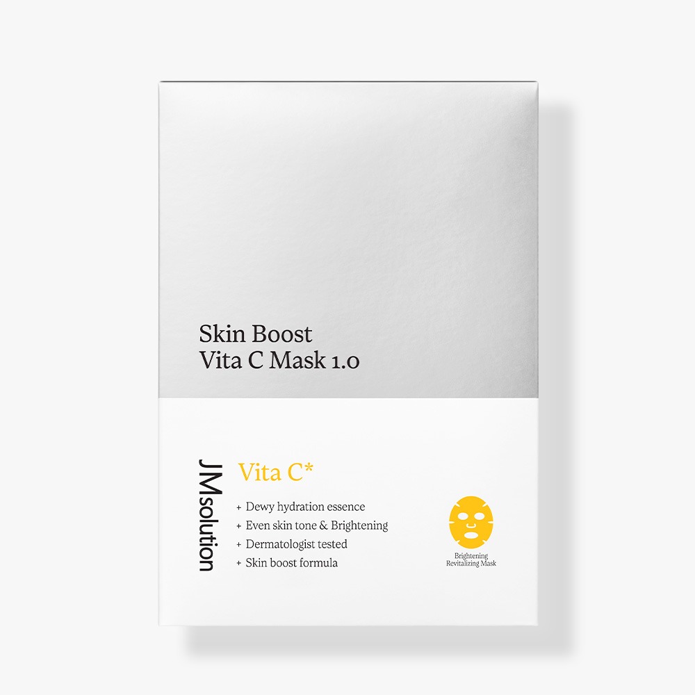 JM SOLUTION SKIN BOOST VITA C MASK 1.0 Тканевая маска  с витамином С 30мл