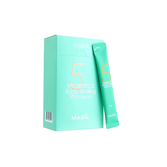 MASIL 5 PROBIOTICS SCALP SCALING SHAMPOO STICK POUCH Глубокоочищающий шампунь 8мл*20шт