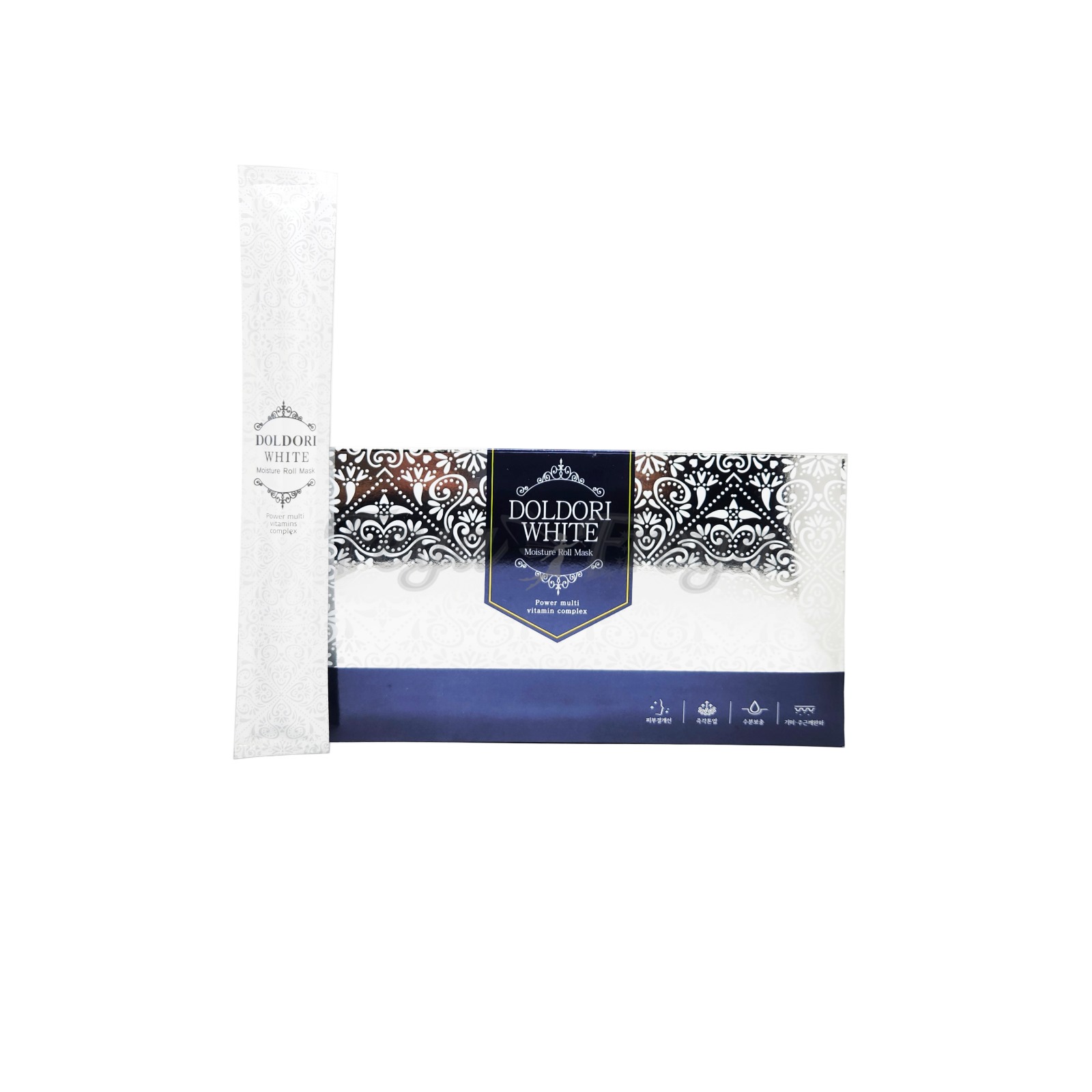 CELLVIO DOLDORI WHITE  MOISTURE ROLL MASK Увлажняющая тканевая маска с отбеливающим эффектом 27мл