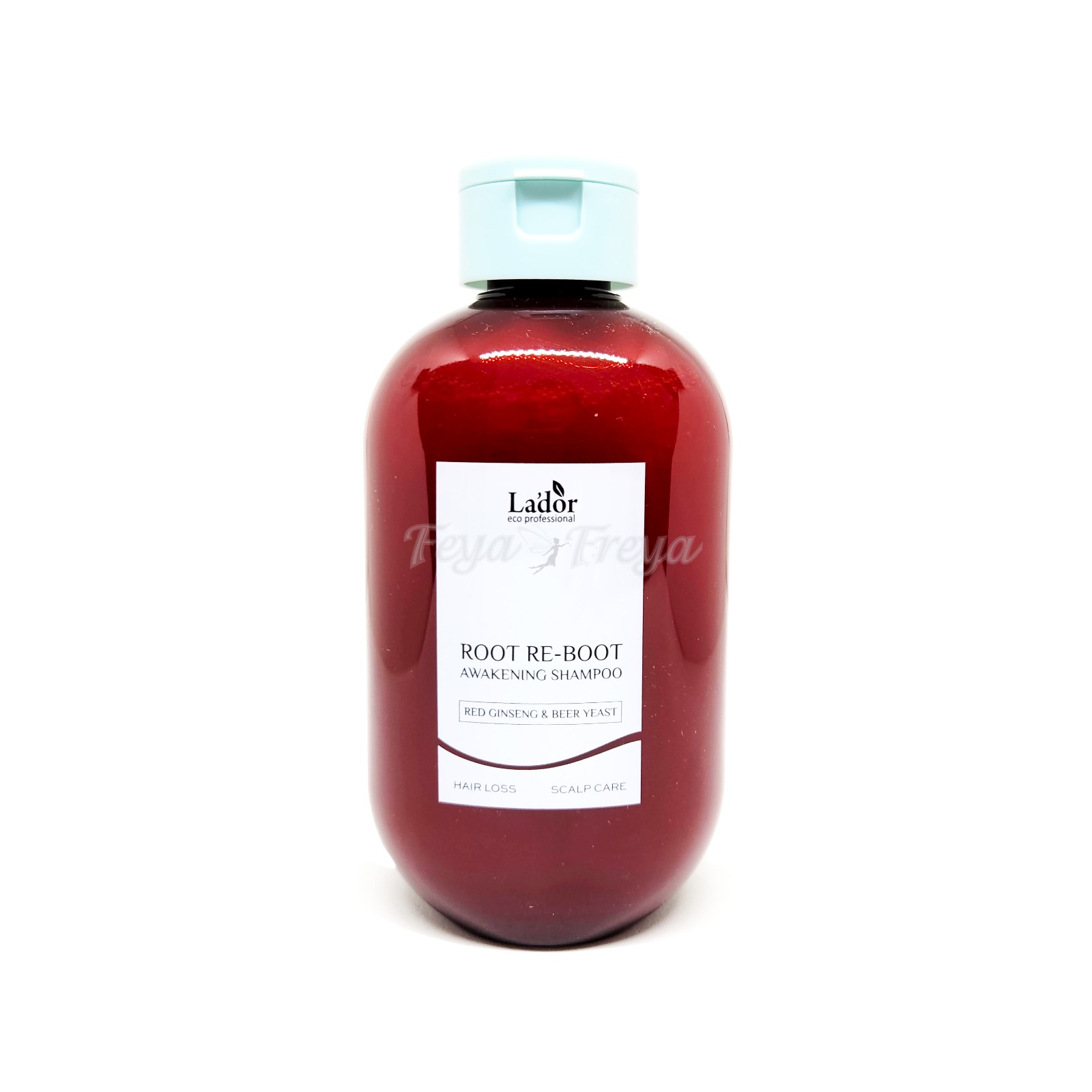LA'DOR ROOT RE-BOOT AWAKENING SHAMPOO RED GINSENG & BEER YEAST Шампунь для волос с женьшенем и пивными дрожжами 300мл
