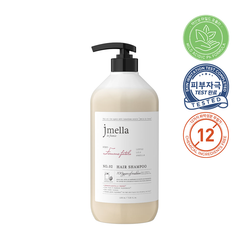 JMELLA IN FRANCE FEMME FATALE HAIR SHAMPOO Парфюмированный шампунь для волос "Роковая женщина" 1000м