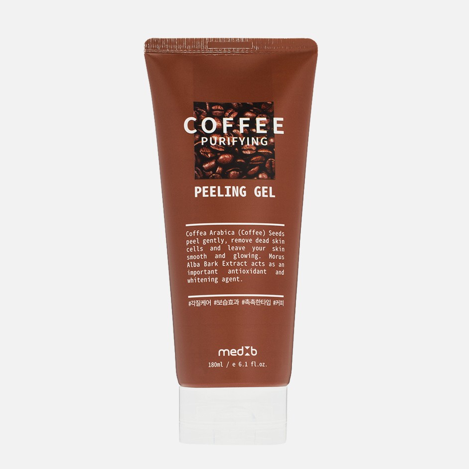 MEDB COFFEE PURIFYING PEELING GEL Гель-скатка с экстрактом кофе 180мл