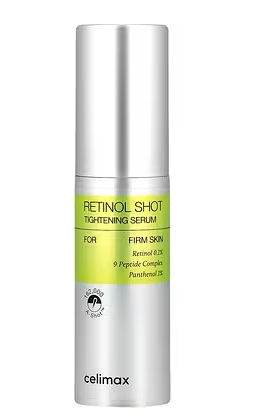 CELIMAX THE VITA-A RETINOL SHOT TIGHTENING SERUM Антивозрастная сыворотка с ретинолом и микроиглами 30мл