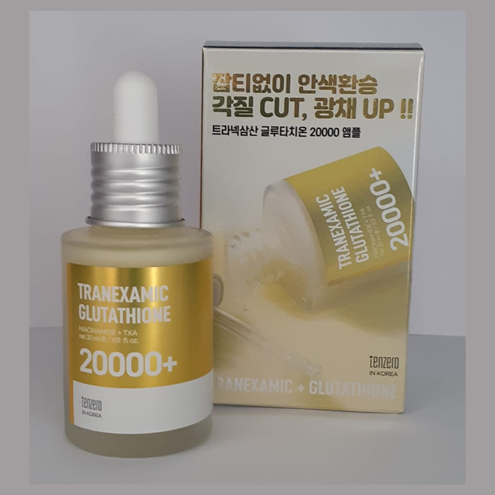 TENZERO TRANEXAMIC GLUTATHIONE 20000 AMPOULE Сыворотка с транексамовой кислотой и глутатионом 30мл