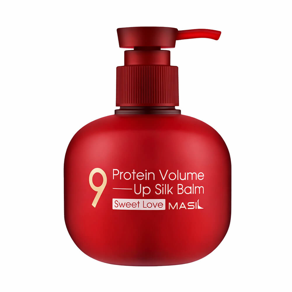 MASIL 9 PROTEIN VOLUME UP SILK BALM SWEET LOVE Несмываемый бальзам для волос с протеинами для объема 180мл
