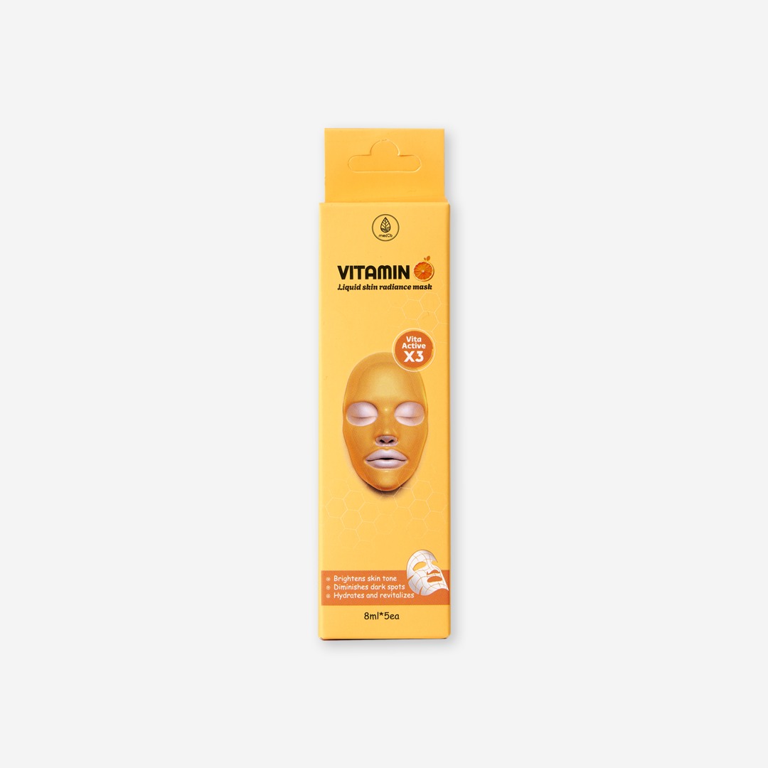MEDB LIQUID SKIN RADIANCE MASK Маска-пленка для лица для сияния кожи 8мл*5шт